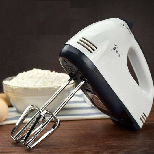 خلاط يدوي كهربائي Super – 7 سرعات مع ملحقات ستانلس ستيل